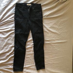 Black Madewell skinny jeans